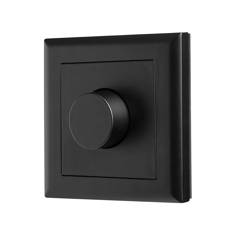 LED dimmer innfelt sort 10-100VA