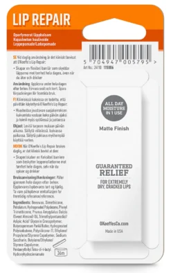 Leppepomade lip repair unscented 4,2 gram