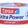 Lerretstape 25mx48mm hvit extra power