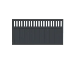 Levegg Elke 180x90 gråmalt. 33x57 mm 12 mm panel