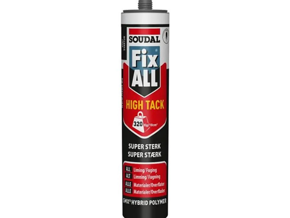 Lim/fug Fix All High Tack Grå 290ml