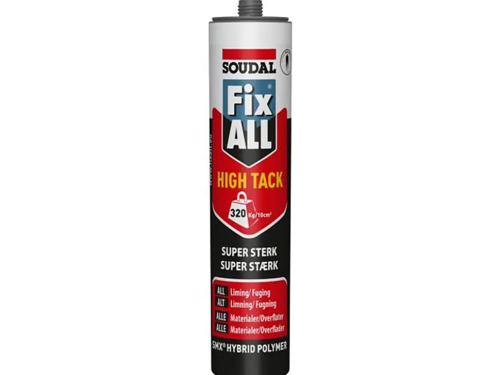 Lim/fug Fix All High Tack Grå 290ml