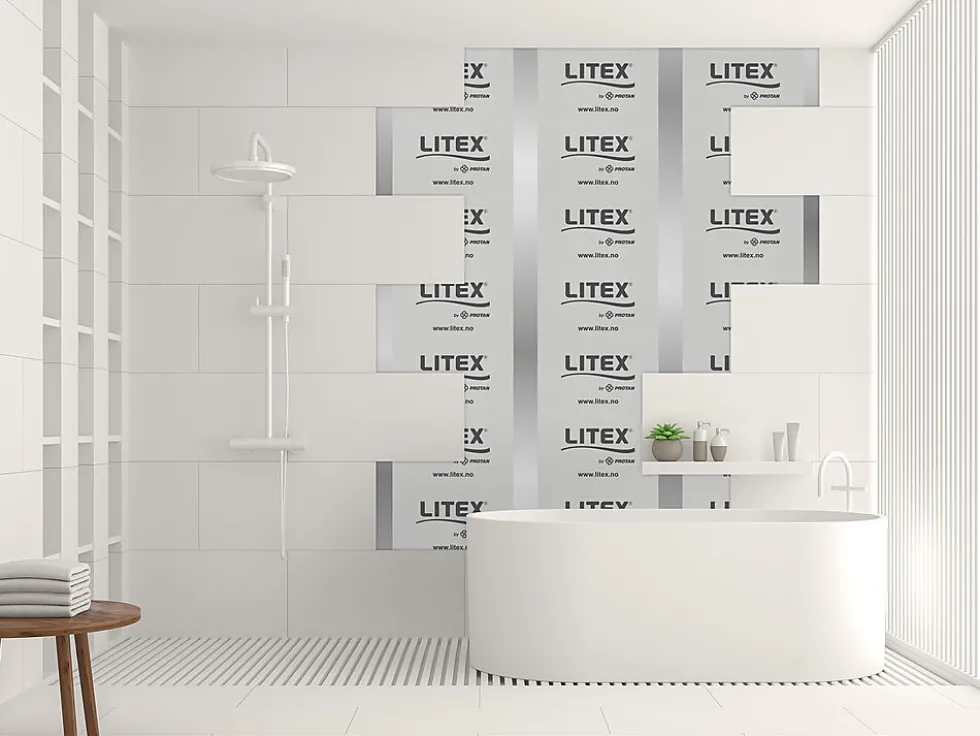 Litex skjøtebånd gummiert 15 meter