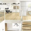 Lundbergs trappefornying Trend laminat mørk eik