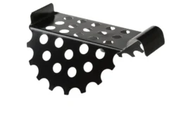 Løvrist stål sort 125 mm