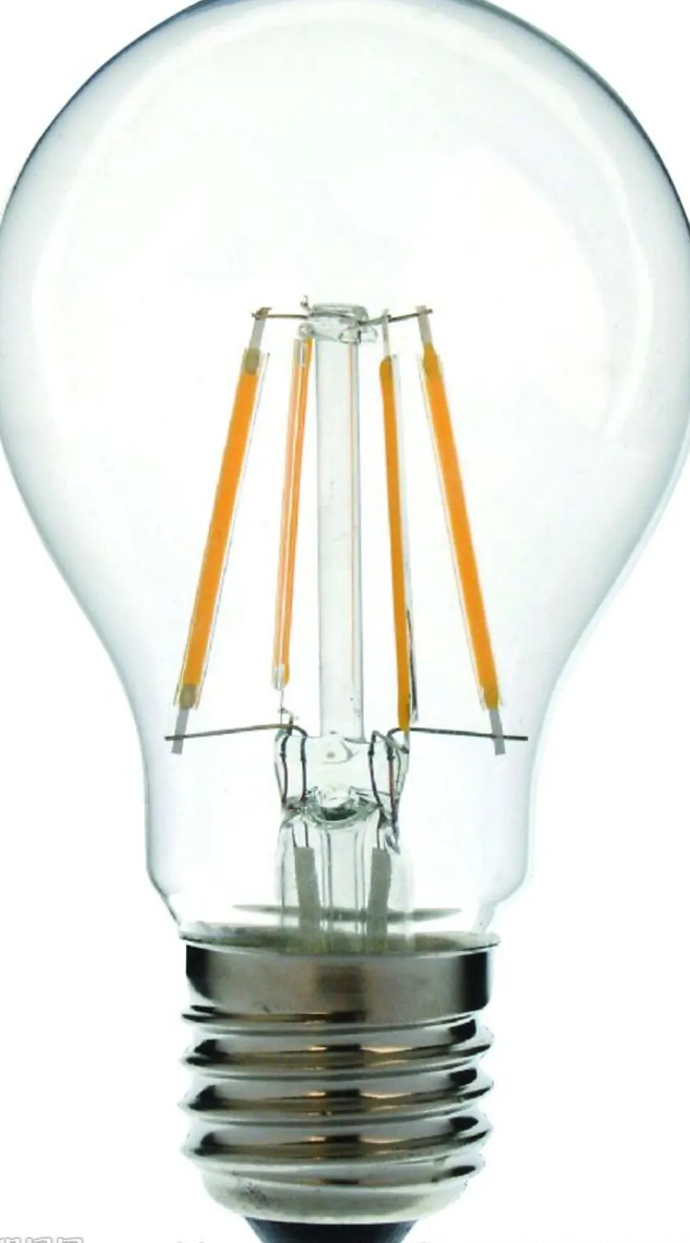 Lyspære led filament e27 60mm 4w
