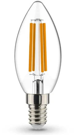 Lyspære led kronepære nightswitch E14 4,5 Watt