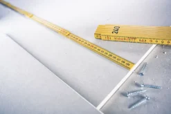 Meterstokk glassfiber gul 240 cm