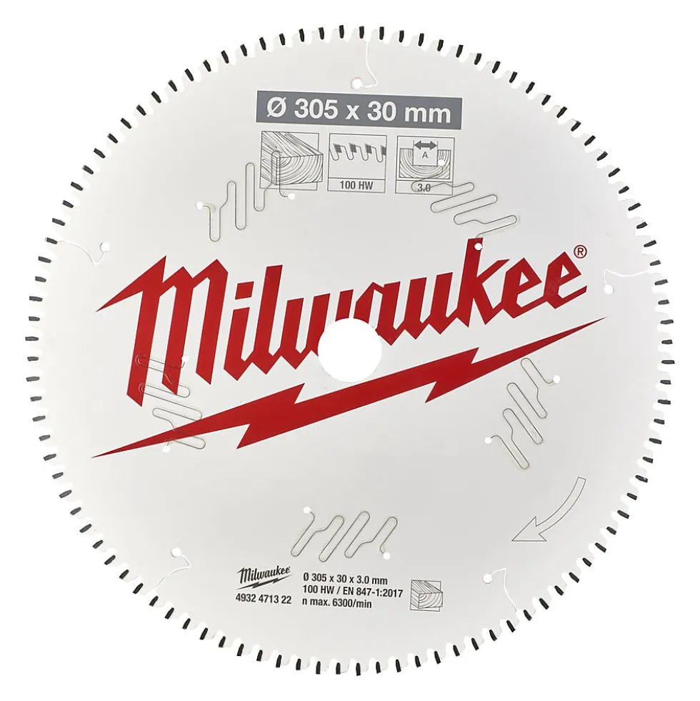 Milwaukee Sirkelsagblad MS W305X30X3,0X100