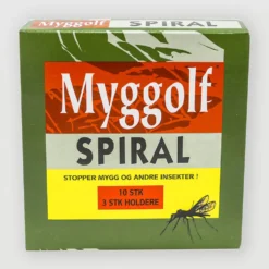 Myggspiral pyretrum 10 stk
