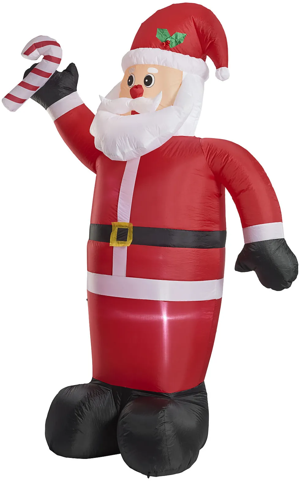 Nisse oppblåsbar med LED-lys 2,4 meter