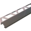 Nivåprofil zerotec 10mm rfr stål gulv 2,7m, polert rustfritt stål