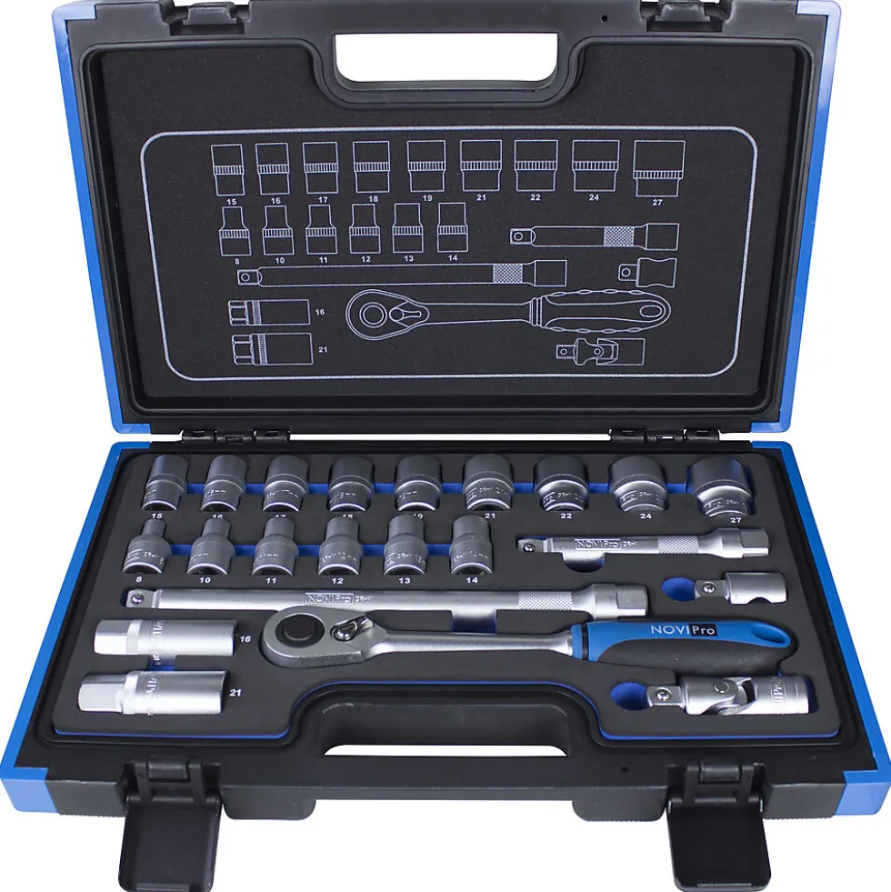 NOVIPro pipesett 1/2" 22 deler