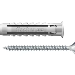 Nylonplugg m/skrue SX 8x40 mm S 10 stk