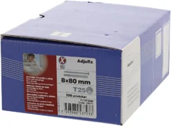 Nylonplugg+skr 8,0x80 adjufix a100