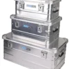 Oppbevaringskasser aluminium 3 stk.