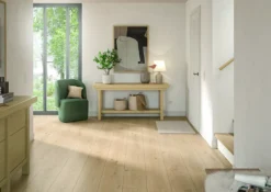 Opus laminatgulv long natur lys sand eik