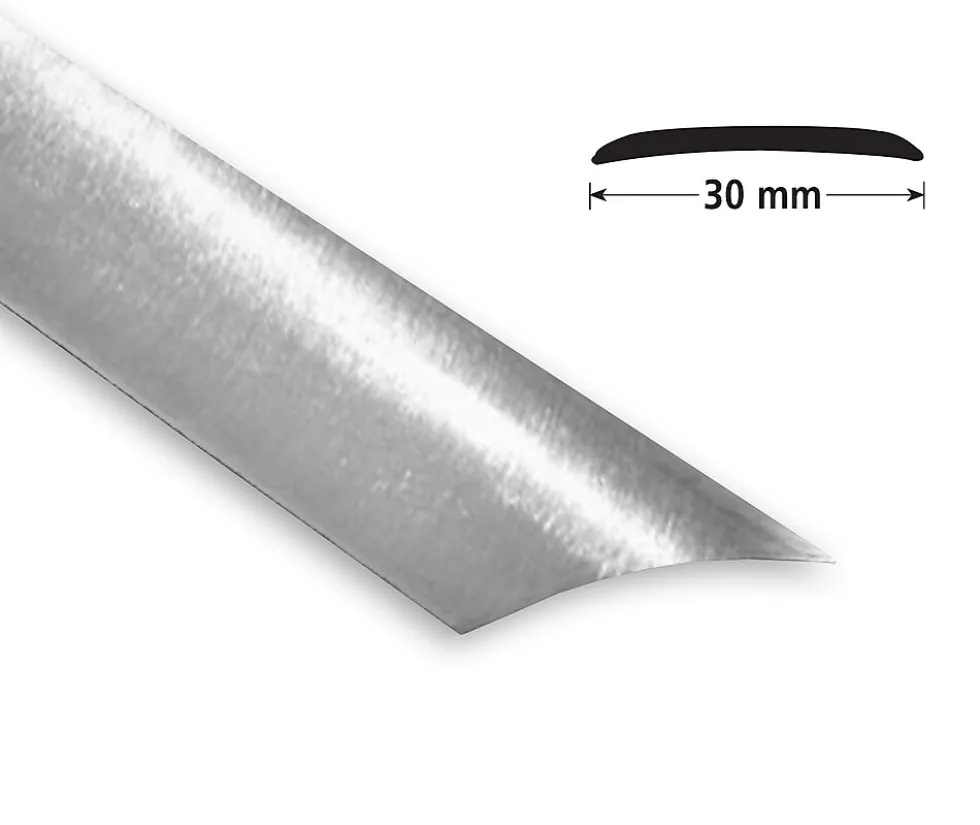 Overgangslist nr.2 30mm x 2 meter rustfri aluminium