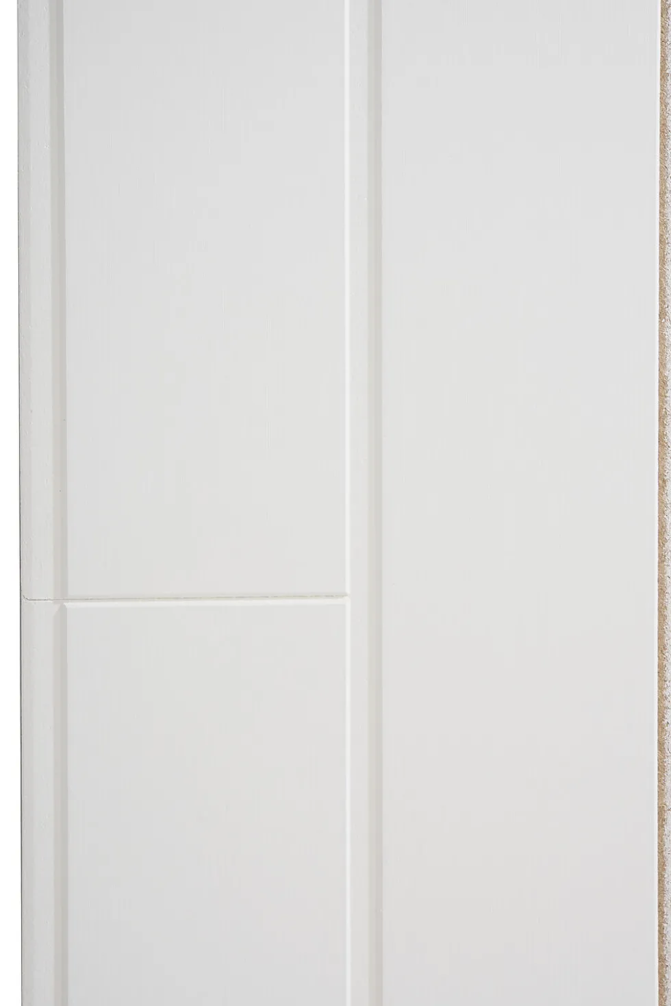 Panelbord trefiber hvit 142x2420 mm