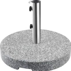 Parasollfot grå 40 kg Ø50 cm
