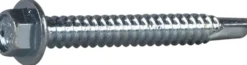 Plateskrue borspiss 6,3x50 fzb-150 uten tetningsskive blankforsinket