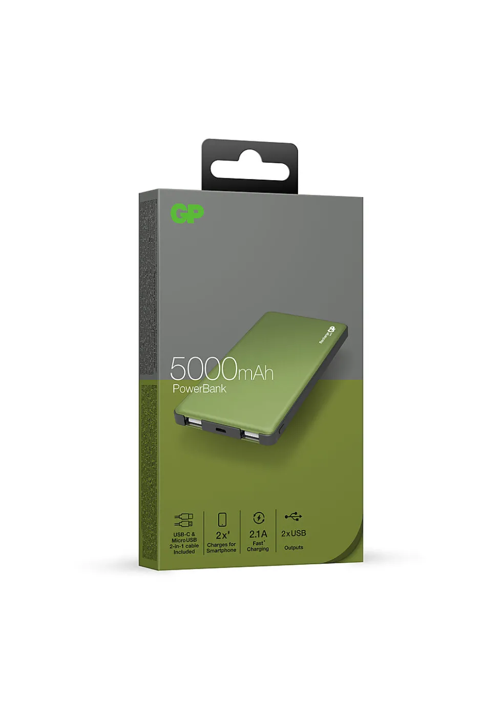 Powerbank Voyage 2.0 Olive Green 5000MAh