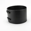 Pyntedeksel h:150mm sort ø250 høyde 150mm