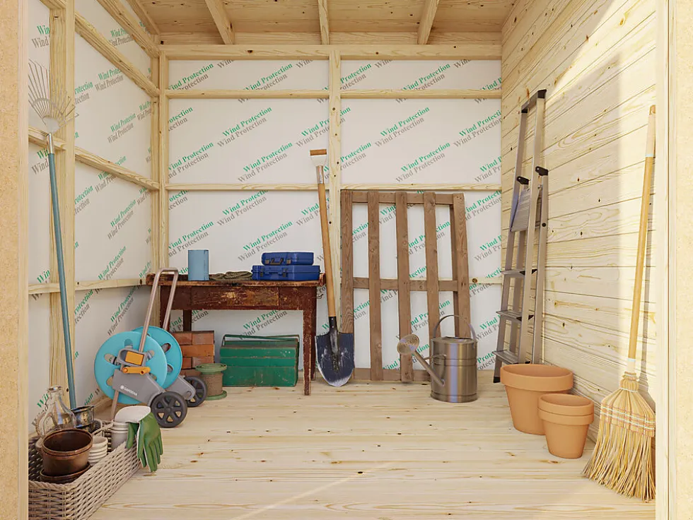 Redskapsbod Kalle 7,6 m²