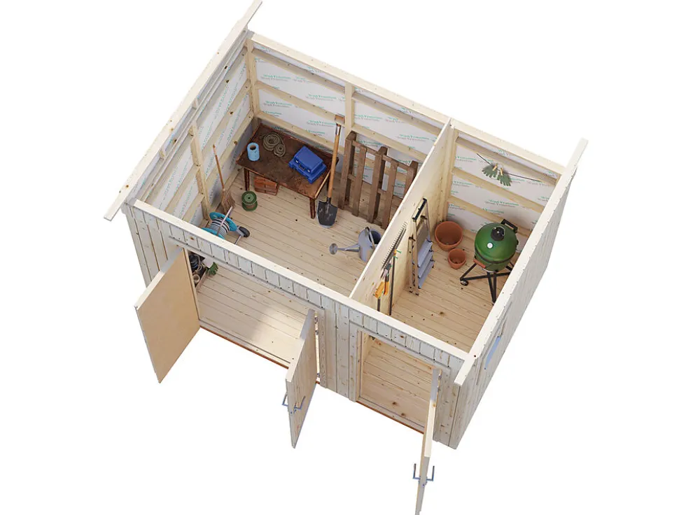 Redskapsbod Kalle 7,6 m²