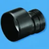 Reduksjon 110/75mm sort wafix