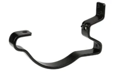 Rennekrok med lufting Stål 125 mm sort