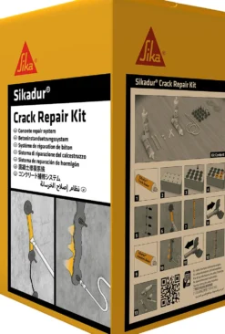 Reparasjonssett crack repair kit sikadur crack repair kit (ab)
