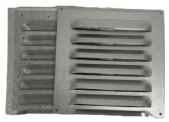Rist 6x6" f/tre alusink skeisvoll m/hull,stifter og rf-duk sv