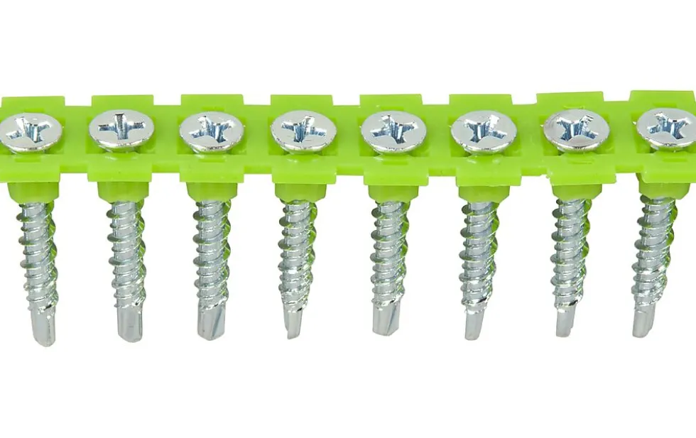Robustgipsskrue xtr 4,2x30 fzb-1000 båndet med borspiss blankforsinket