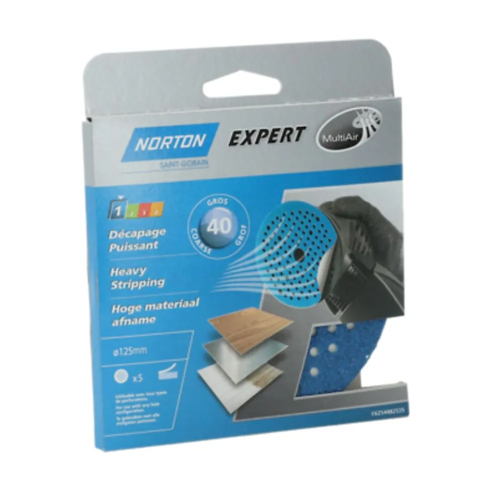 Rondell borrelås ø125 k40 multi-air