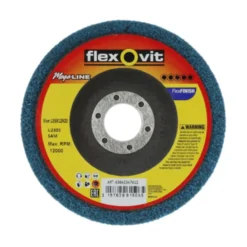 Rondell flexfinish maxx 125x12x22 blå skive medium u2305