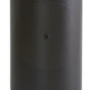 Røykrør ø175 l330 rett mbe matt sort emalje 2,3mm