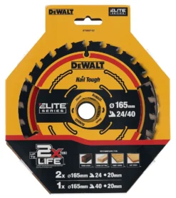 Sagblad 2x165x24t&1x165x40t dt10397