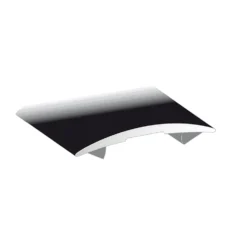 Selvklebende skjøtelist Fix Sort, med mål 1000x30x5mm