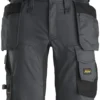 Shorts 6141 mgrå/sort 48 snickers workwear
