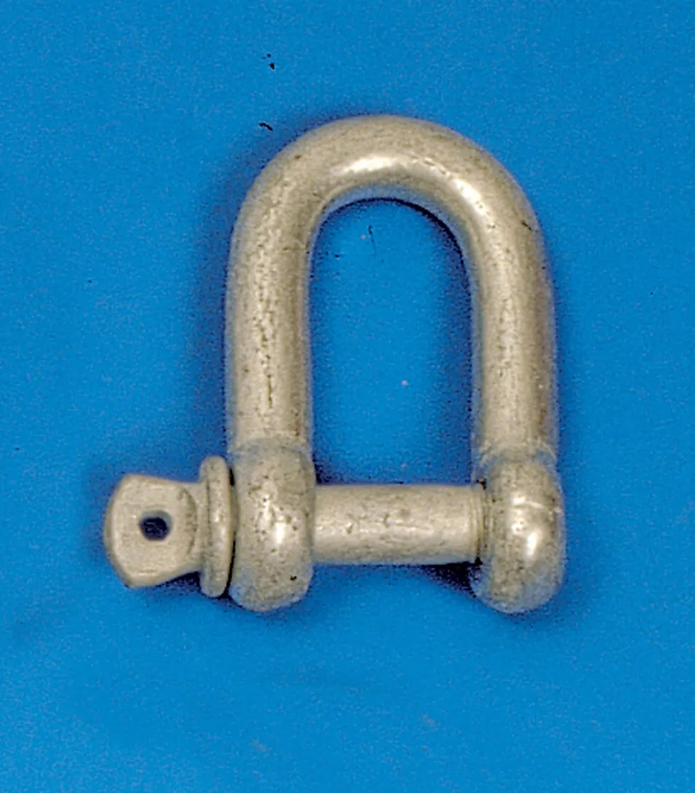 Sjakkel d galv 1/2" 12mm