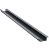 Skottrenne pt plano senter m sort dekkende lengde 1170 mm