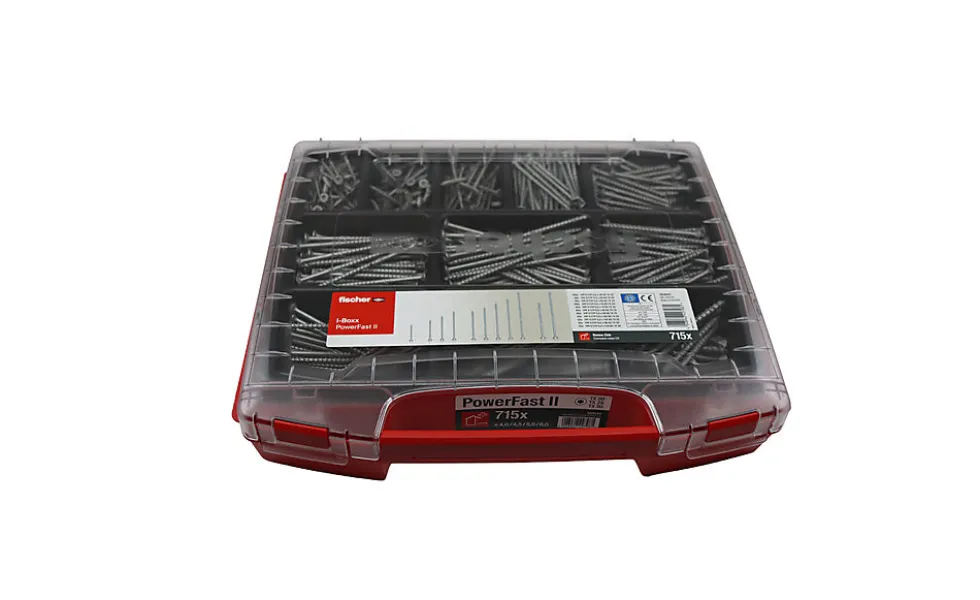 Skruekoffert I-Boxx PowerFast II Bonus Zinc
