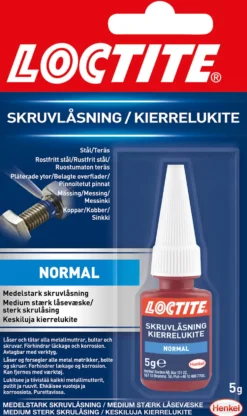 Skruelås normal 5G loctite lim
