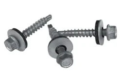 Skruer selvborende aluminium 5,5x35 mm med bits pak A 50 stykk