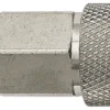 Slangestuss 1/4" norskmft for 1/4" slange