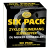 Slipekopper bumerang 6 stk pr pakke 125mm grov