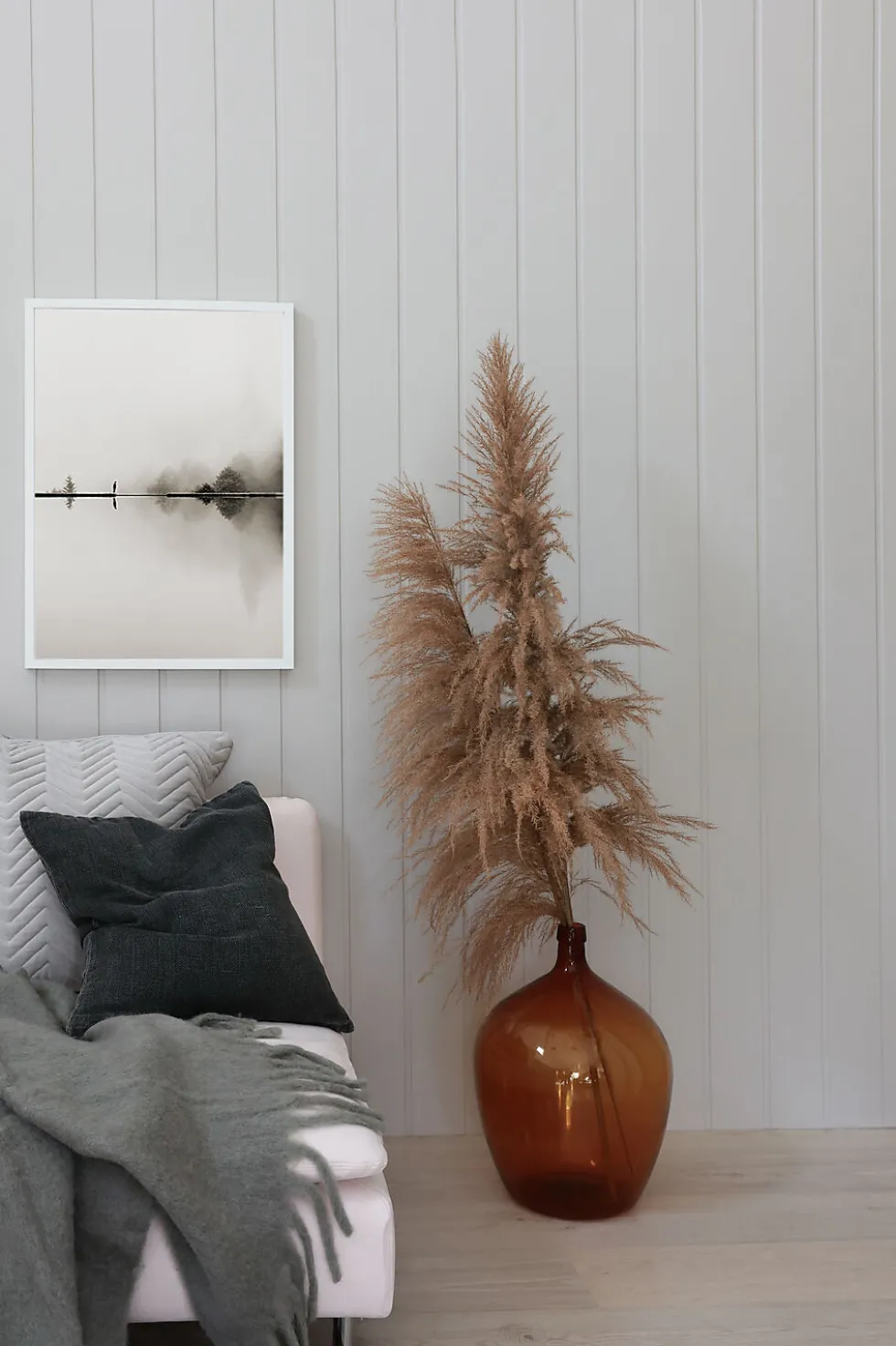 Smartpanel Vegg struktur Skygge Lys sand