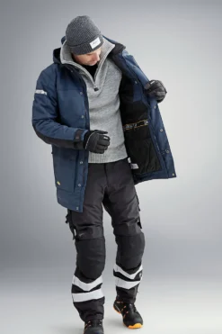 Snickers parkas fôret 1800 sort XS