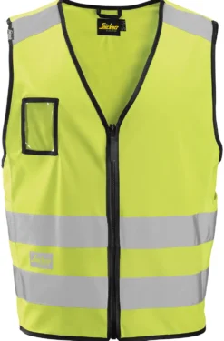 Snickers refleksvest 9153 gul str L/XL klasse 2 high-vis